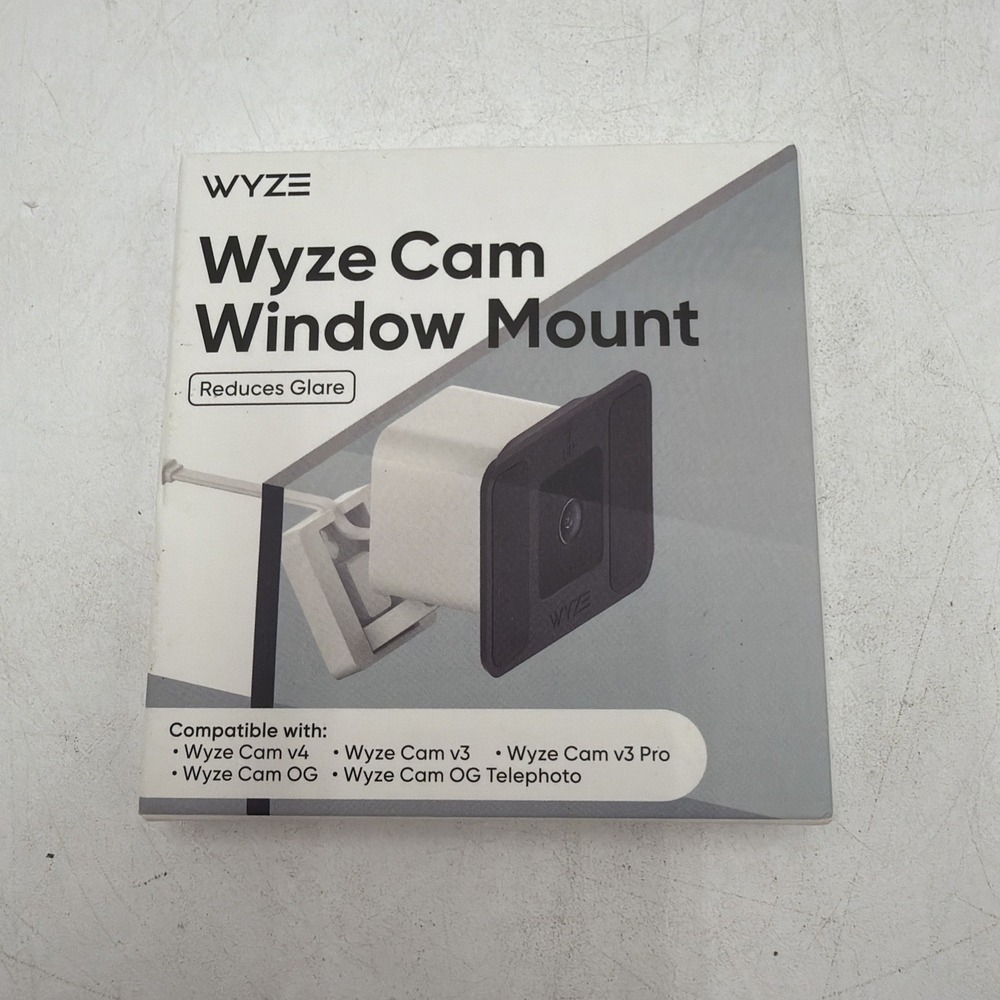 Wyze Window Mount for Wyze Cam OG, v3, v3 Pro Sealed